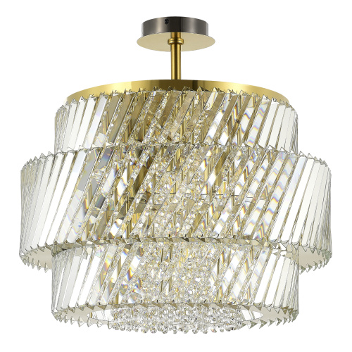 SL6138.313.12 Светильник потолочный ST-Luce латунь/прозрачный E14 12*40W RITZ фото 6