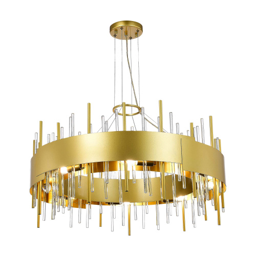 SL1633.203.16 Люстра подвесная ST-Luce Матовое золото/Матовое золото,Прозрачный E14 16*40W OLVERA фото 3