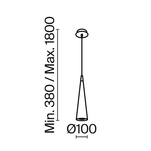 Подвесной светильник Technical P318PL-01B фото 9