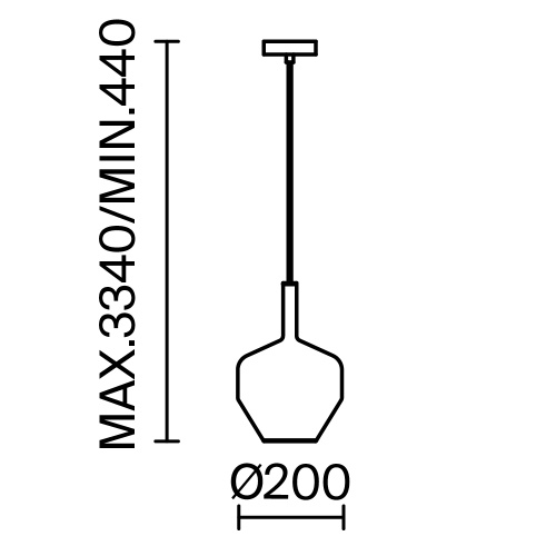 Подвесной светильник Maytoni MOD271PL-01B6 фото 7