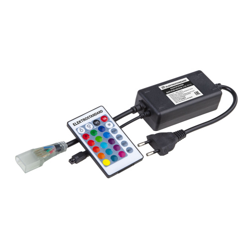 Контроллер для гибкого неона RGB LS001 220V 5050 с ПДУ (ИК) IP20 LSC 011 Контроллер для гибкого неона RGB LS001 220V 5050 с ПДУ (ИК) IP20 LSC 011