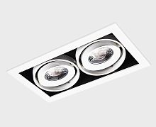 DL 3033 white 3000K светильник встраиваемый поворотный