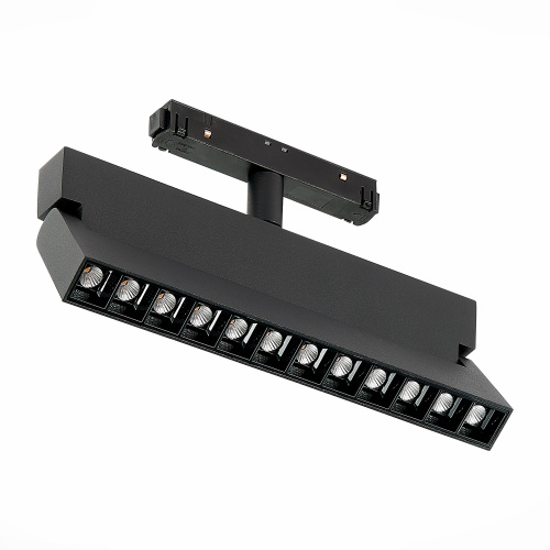 ST362.436.12 Магнитный трековый светильник Черный LED 1*12W 3000K 1 009Lm Ra>80 36° IP20 L219xW22xH1 SKYLINE 48 фото 6