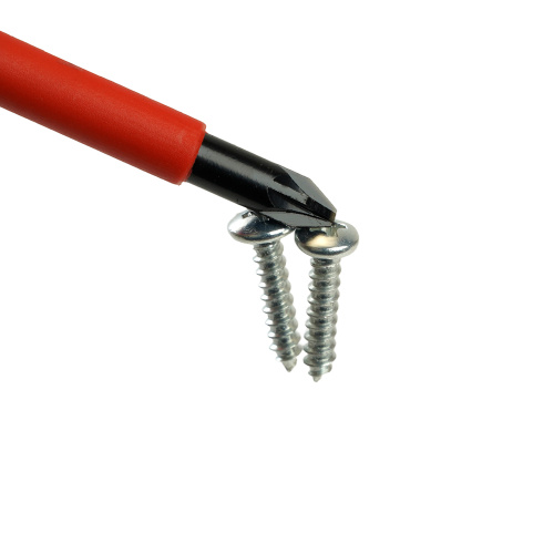 Отвертка крестовая диэлектрическая STEKKER Pz 2 х 100 мм, SDE-PZ2-100 фото 6