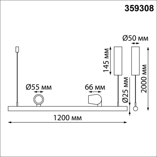 359308 OVER NT24 352 белый Светильник подвесной диммируемый (сенсер) IP20 LED 14W+14W 4000K 220-240V FERMO фото 3 359308 OVER NT24 352 белый Светильник подвесной диммируемый (сенсер) IP20 LED 14W+14W 4000K 220-240V FERMO фото 3