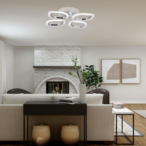 Потолочный светильник Escada 10222/4 LED*32W Chrome фото 3