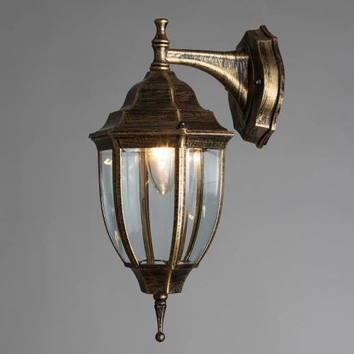 Уличный настенный светильник Arte Lamp PEGASUS A3152AL-1BN фото 2 Уличный настенный светильник Arte Lamp PEGASUS A3152AL-1BN фото 2