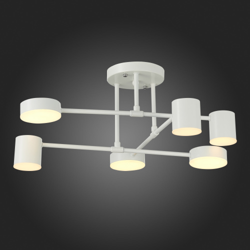 SLE201052-06 Светильник потолочный Белый/Белый LED 6*7W 4000K NOBEL фото 15