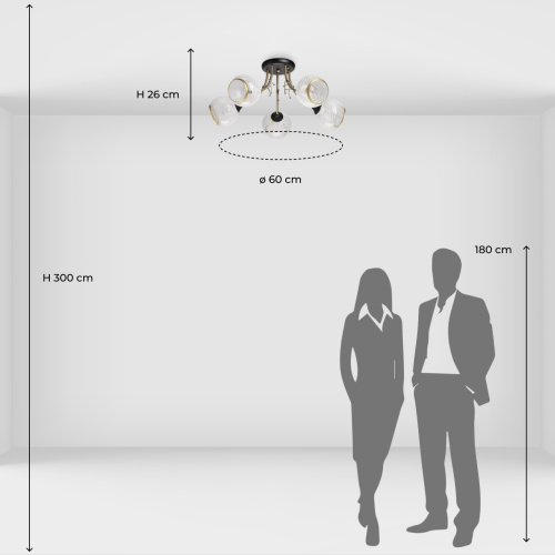 Люстра потолочная De City Грация 677014505 фото 8 Люстра потолочная De City Грация 677014505 фото 8