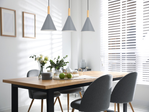 SLE1255-413-03 Светильник подвесной Черный/Серый E27 3*40W ARKET фото 5 SLE1255-413-03 Светильник подвесной Черный/Серый E27 3*40W ARKET фото 5