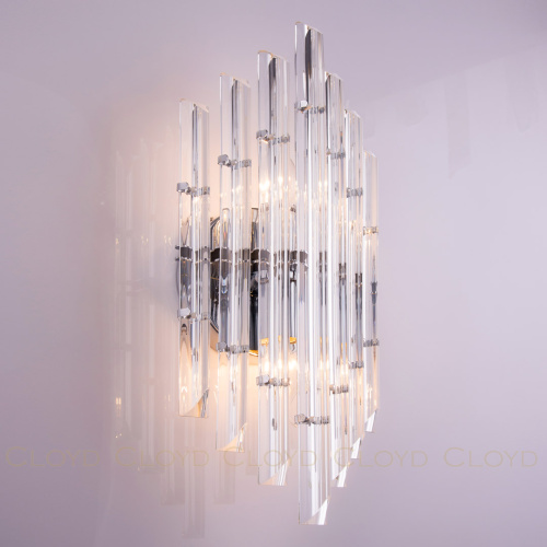 Бра Cloyd ORATORIA W2 / выс. 50 см - хром (арт.20145) фото 4