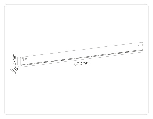 Трековый линейный светильник DIP-3CCT 3000K-6000K 30Вт 38° фото 9 Трековый линейный светильник DIP-3CCT 3000K-6000K 30Вт 38° фото 9