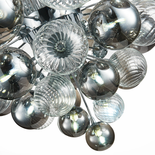 SL1124.103.29 Люстра подвесная ST-Luce Хром/Дымчатый, Прозрачный G9 29*5W 4000K VINETTO фото 10 SL1124.103.29 Люстра подвесная ST-Luce Хром/Дымчатый, Прозрачный G9 29*5W 4000K VINETTO фото 10