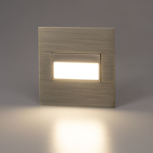 Citilux Скалли CLD007K3 LED Встраиваемый светильник лестничный Бронза фото 4 Citilux Скалли CLD007K3 LED Встраиваемый светильник лестничный Бронза фото 4