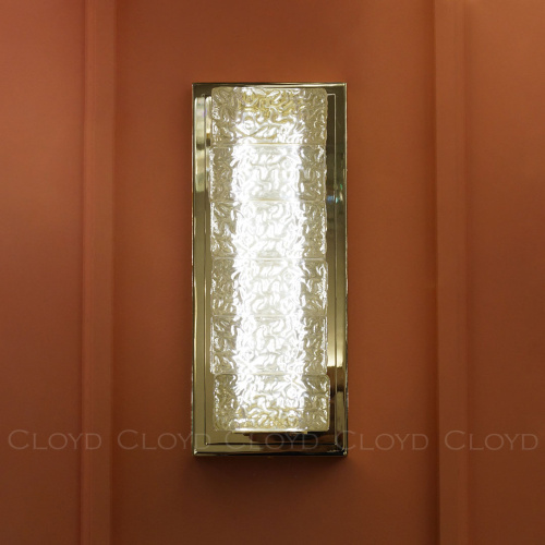 Бра Cloyd ESTET W1 / выс. 34 см - золото (арт.20422) Бра Cloyd ESTET W1 / выс. 34 см - золото (арт.20422)