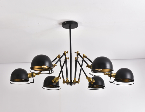 Подвесной светильник Lumina Deco Valmonti LDP D015-6 BK фото 2 Подвесной светильник Lumina Deco Valmonti LDP D015-6 BK фото 2