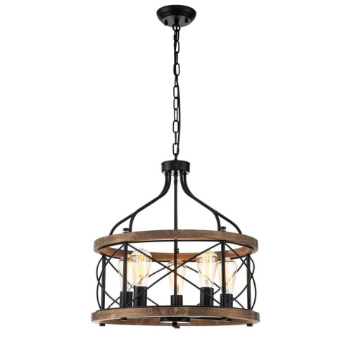 Подвесная люстра Indigo Camino 10017/5P Black V000206 Подвесная люстра Indigo Camino 10017/5P Black V000206