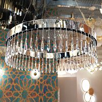 Люстра Cloyd MISIMA C1 / Ø60 см - хром (арт.11262)