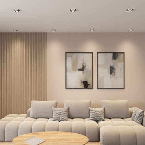 Встраиваемый светильник Denkirs GLOW | ГЛОУ DK-DH2010-BK фото 5 Встраиваемый светильник Denkirs GLOW | ГЛОУ DK-DH2010-BK фото 5