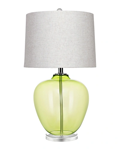 Зелёная настольная лампа "Хизер" Зелёная настольная лампа "Хизер"
