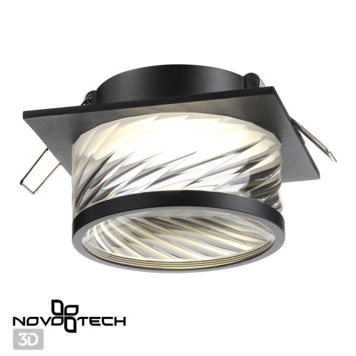 370920 SPOT NT22 582 черный Светильник встраиваемый IP20 GU10 9W 220V GEM 370920 SPOT NT22 582 черный Светильник встраиваемый IP20 GU10 9W 220V GEM