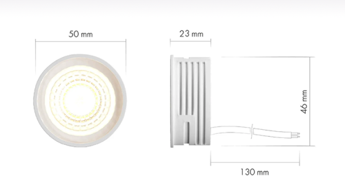 HL 7W/4000K светодиодный модуль фото 2