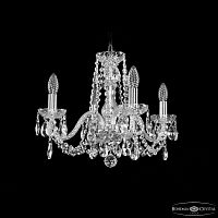 Люстра хрустальная 1402/4/160 Ni Bohemia Ivele Crystal (Богемия Ивеле Кристалл)