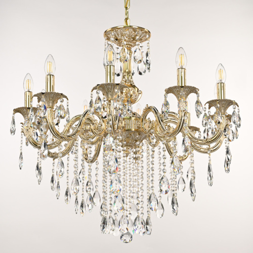 Люстра с хрустальными подвесками AL79101/10/250 B GW Bohemia Ivele Crystal (Богемия Ивеле Кристалл) фото 3 Люстра с хрустальными подвесками AL79101/10/250 B GW Bohemia Ivele Crystal (Богемия Ивеле Кристалл) фото 3