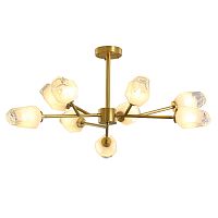 Люстра KM1245P-9 brass