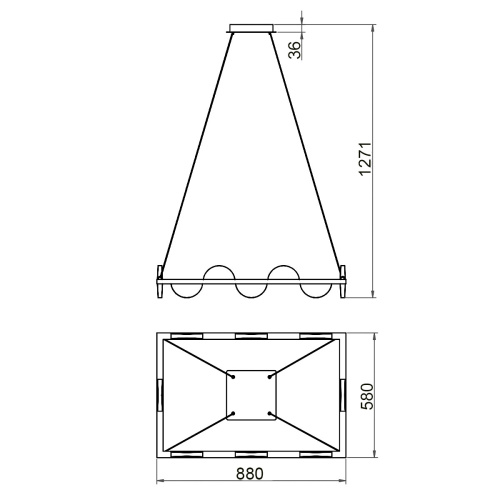Подвесной светильник Vele Luce Drop VL7194P16 фото 7 Подвесной светильник Vele Luce Drop VL7194P16 фото 7