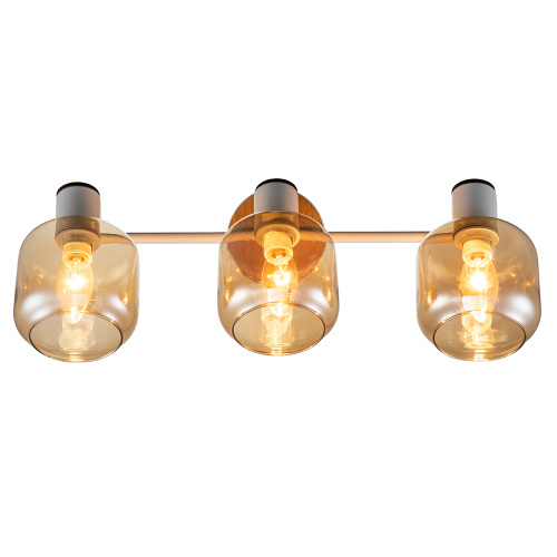 Спот Escada 10177/3A E14*40W White/Chrome/Wood фото 4 Спот Escada 10177/3A E14*40W White/Chrome/Wood фото 4