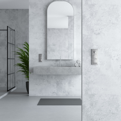 Выключатель одноклавишный (Hammaer серебряный) W1210006 фото 4 Выключатель одноклавишный (Hammaer серебряный) W1210006 фото 4