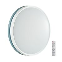 7669/EL COLOR SN 98 Светильник пластик/голубой LED 70Вт 3000-6000К D500 IP43 пульт ДУ NOHAVA BLUE