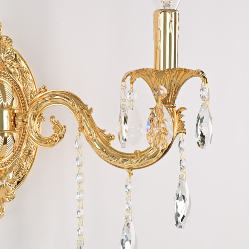 Бра с хрустальными подвесками AL7901B10/2/175 B G Bohemia Ivele Crystal (Богемия Ивеле Кристалл) фото 6