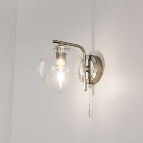 Citilux Томми CL102311 Бра с выключателем Матовый Хром фото 4 Citilux Томми CL102311 Бра с выключателем Матовый Хром фото 4