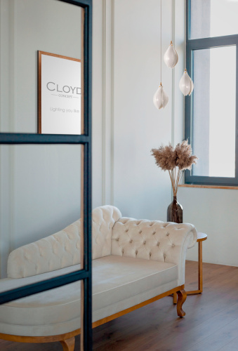 Подвесной светильник Cloyd MANGRA P1 / керамика - золото (арт.10955) Подвесной светильник Cloyd MANGRA P1 / керамика - золото (арт.10955)