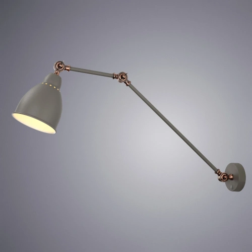 Бра Arte Lamp BRACCIO A2055AP-1GY фото 2