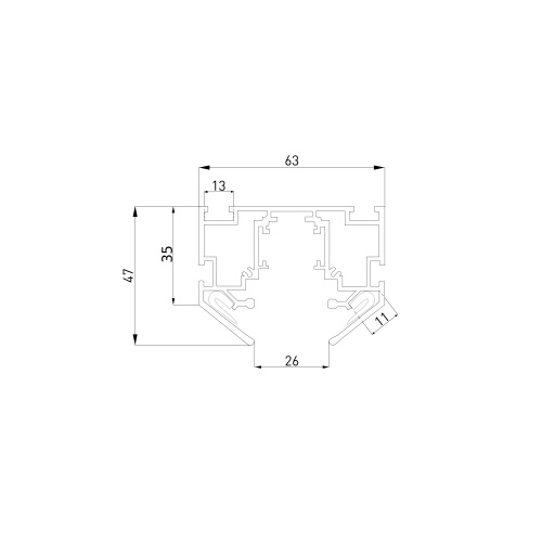 Slim Magnetic Шинопровод в натяжной потолок с декоративными вставками черный (2м) 85204/00 85204/00 фото 6 Slim Magnetic Шинопровод в натяжной потолок с декоративными вставками черный (2м) 85204/00 85204/00 фото 6