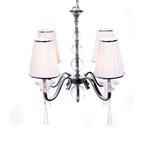 Хрустальная подвесная люстра Lumina Deco Federrica LDP 1158-4 WT фото 5 Хрустальная подвесная люстра Lumina Deco Federrica LDP 1158-4 WT фото 5