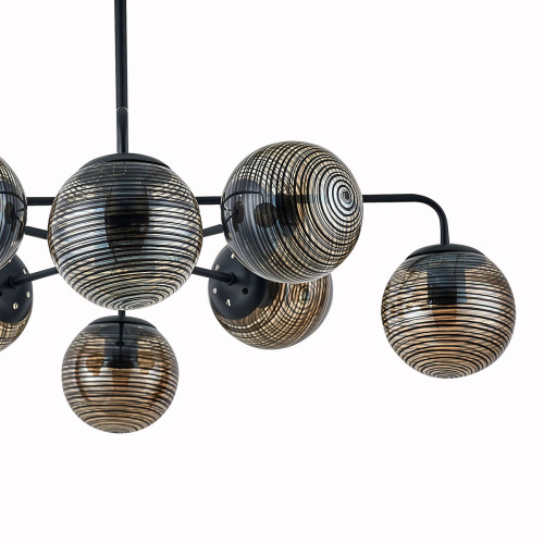 Светильник на штанге Escada 646/8P E27*60W Black фото 4 Светильник на штанге Escada 646/8P E27*60W Black фото 4