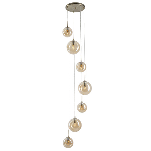 Citilux Томми CL102073 Люстра каскадная с янтарными шарами фото 2 Citilux Томми CL102073 Люстра каскадная с янтарными шарами фото 2