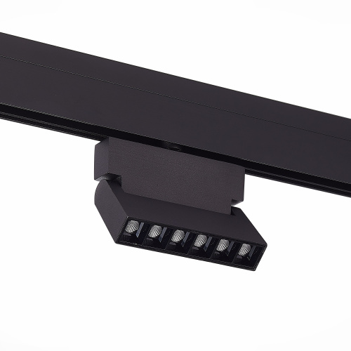 ST362.436.06 Магнитный трековый светильник Черный LED 1*6W 3000K 532Lm Ra>80 36° IP20 L120xW22xH134 SKYLINE 48 фото 7