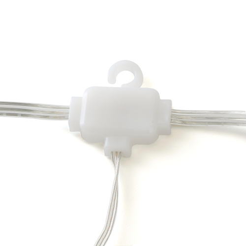 Светодиодная гирлянда Feron CL28 занавес Водопад  3*3м  + 3м 230V 2700K с контроллером, c питанием от сети, белый шнур фото 3