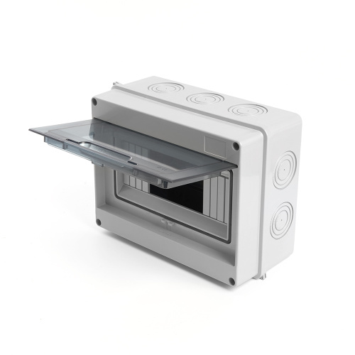 Бокс настенный STEKKER EBX50-1/08-65 8 модулей, пластик, IP65 фото 4