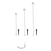 Грунтовый светильник Arte Lamp MOTUS A1081PA-3WH