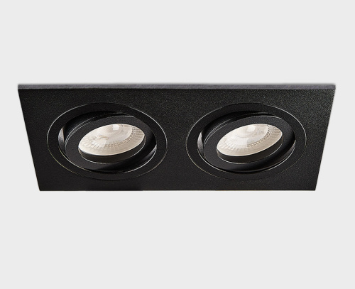 SAG203-4 black/black светильник встраиваемый поворотный фото 2 SAG203-4 black/black светильник встраиваемый поворотный фото 2