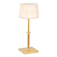Настольная лампа Poldina Classic Matt gold / Ivory