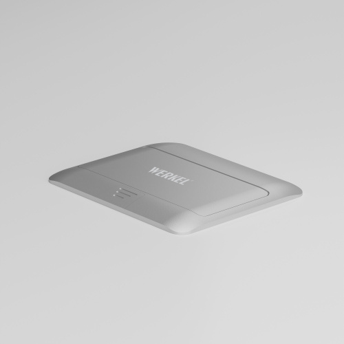 W8074065/ Выдвижной блок (Лючок) на 4 модуля (серебряный) W8074065 фото 4 W8074065/ Выдвижной блок (Лючок) на 4 модуля (серебряный) W8074065 фото 4