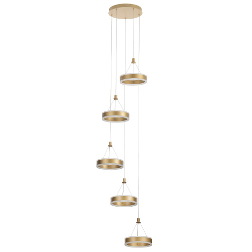 Citilux Дуэт CL719052 LED Подвесной светильник Золото фото 2 Citilux Дуэт CL719052 LED Подвесной светильник Золото фото 2