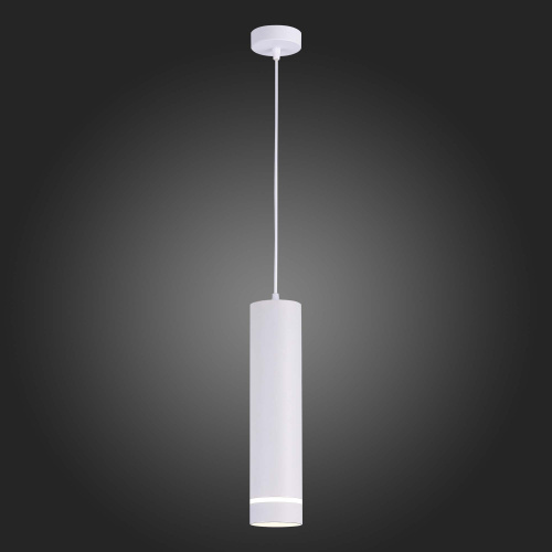 ST115.543.12 Светильник подвесной Белый LED 1*12W 4000K 936Lm Ra>90 120° IP20 D80xH300 165-265V Подвесные светильники фото 5